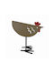 Decorative Bird Made of Metal 17.5x8x18cm