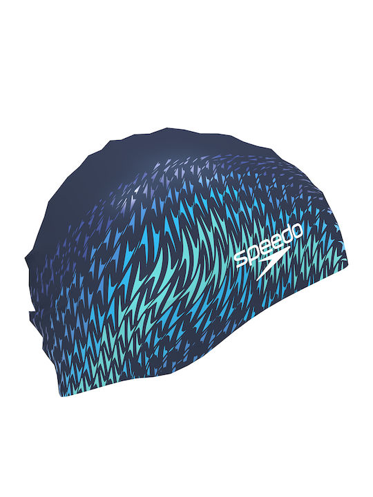 Speedo Cască de Înot Printed Din Silicon Unisex Nvy 8-0838501529-saf2