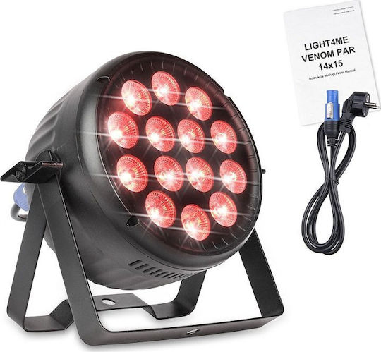 Light4me Venom Par 14x15 Rgbw Led Reflector Decor