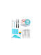 SPV Pastry Tools Set of Stainless Steel 28x7.5cm 110pcs