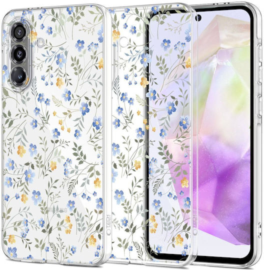 Tech-Protect Flexair Handyhülle Samsung Galaxy A37 5G Mehrfarbige Blumen