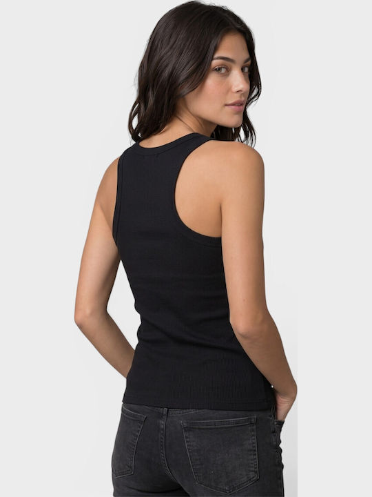 Baumwoll Schwarz Damen T-Shirt