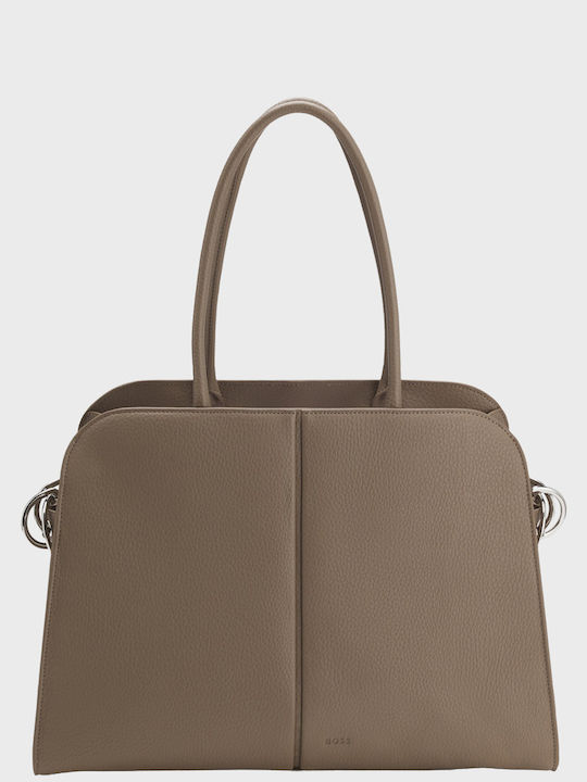 Boss Clarice Tote Geantă de damă Tote de mână Maro
