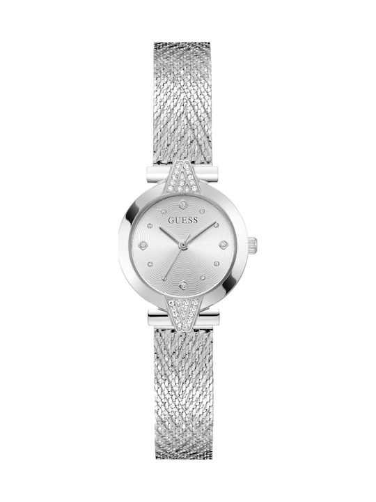 Guess Louisa Womens Watch 26mm Battery with Silver Stainless Steel Bracelet