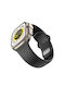 Λουράκι Wiwu Comf Secur Silicone Black Apple Watch 44 45 46 49mm