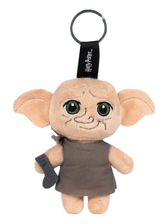 Harry Potter Plush Keychain Metal Ring Dobby 10 Cm