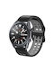 Curea Dual Color Silicon Double Holes Amazfit Bip 6 46mm Negru Gri