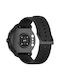 Modena Design Λουράκι Silicone Amazfit Bip 6 46mm Black