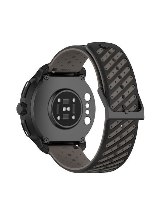 Modena Design Curea Silicon Amazfit Bip 6 46mm Gri Negru