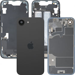 Apple Iphone 16e Κάλυμμα Μπαταρίας Πίσω Γυαλί Μεσαίο Πλαίσιο Μαύρο Βαθμού A Apple Iphone 16e Κάλυμμα Μπαταρίας Πίσω Γυαλί Μεσαίο Πλαίσιο Μαύρο Βαθμού A