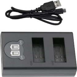 Încărcător de Baterii Ws Xtreme Power GoPro Spbl1b Ahdbt-901 Cu 2 Sloturi Usb-c 5v 0.7a