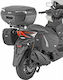 Givi Side Folding Motorcycle Luggage Racks Stl1166 Compatible with Honda Forza 125/350 23-26