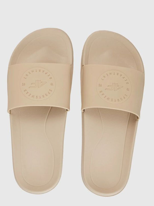 Slides in Beige Farbe