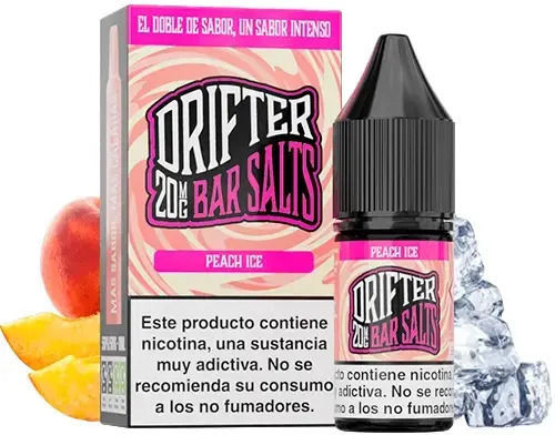 Drifter Vape Έτοιμο Υγρό Αναπλήρωσης Peach Ice 10mg 10ml