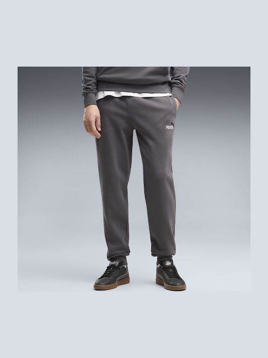 PUMA Logo Herren-Sweatpants Braun