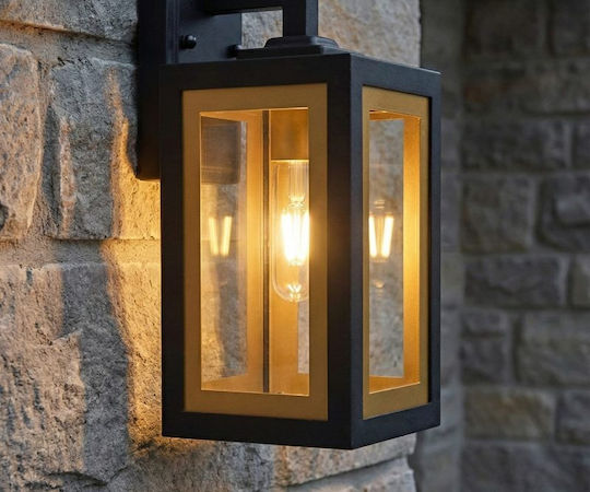 Luma Wandmontiertes Außenlicht Schwarz
