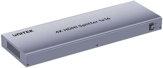 Unitek 4K HDMI сплитер 1 вход 16 изхода 4K@30Hz