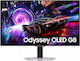 Samsung G8 G81SF OLED HDR Gaming Monitor 32" 4K 3840x2160 240Hz with Response Time 0.03ms GTG Silver