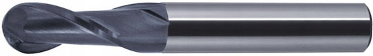 Fanar Carbide End Mill Dia 1.0 R0.5 2/50 Z2 Ha4 Vhm At B230 X-mill B230