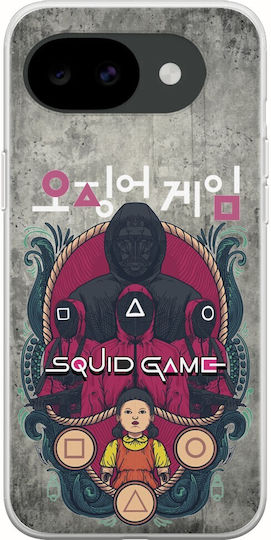 Squid Game Google Pixel 10a 5g Flexible TPU Transparent Silicone Mobile Phone Case