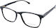 Tailor Made 15137 C1 Men's Square Black Plastic Prescription Eyeglass Frames