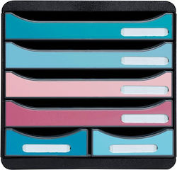 Exacompta Plastic Brown Desktop Drawer