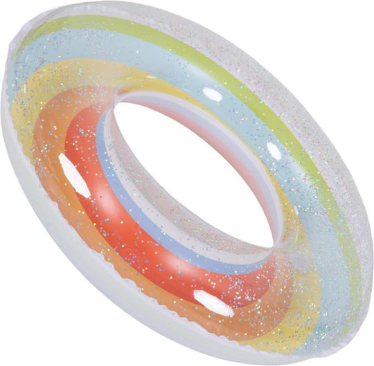 Jilong Aufblasbare Schwimmer für den Meer mit Glitzer 80x18cm