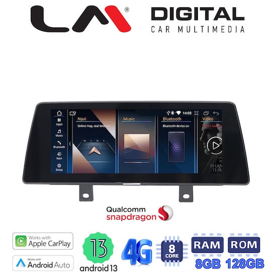LM Digital Car Audio System for BMW X1 (F48) Audi A8 2015 2016 Bluetooth USB Wi-Fi GPS Apple CarPlay Android Auto with Touch Screen 10.25"