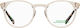 Levi's Lv 1089 Ham Gold Metal Prescription Eyeg...