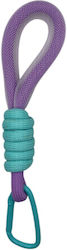 Keychain Rope Carabiner – Purple Turquoise