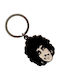 Metallic Keychain Thin Lizzy Phil Portrait Metal Keychain Tlkey02
