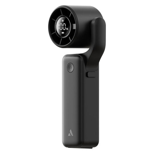 Aecooly Ventilator Portabil De Mână Negru 5 Viteze 3500mah Compact