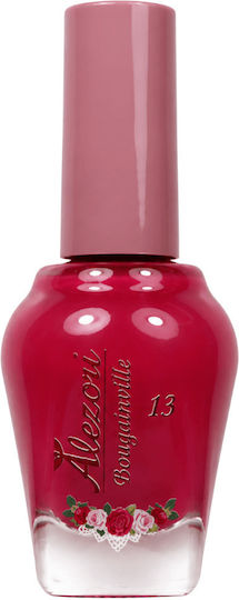 Alezori Glossy Nail Polish Quick Dry Bouqanvilia 15ml