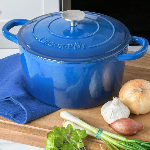 Crock-Pot Cratiță Rotundă Din Fontă 6.6lt