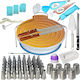 Set Pungi De Patiserie De Unică Folosință Din Plastic 1cm 124 Bucăți ZT1XJ53QWS180