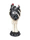 Pacific Dekorative Vase aus Polyurethan Schwarz 14,5xH33cm