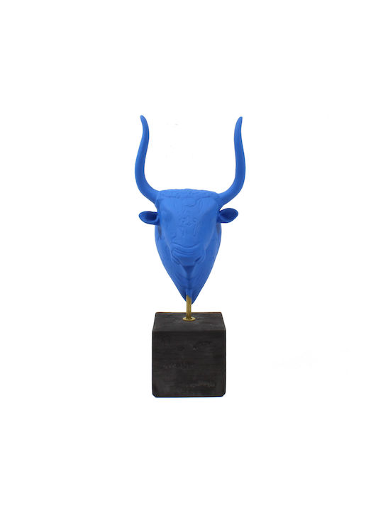 Figurină Decorativă Bust din Material Ceramic Taur 27cm