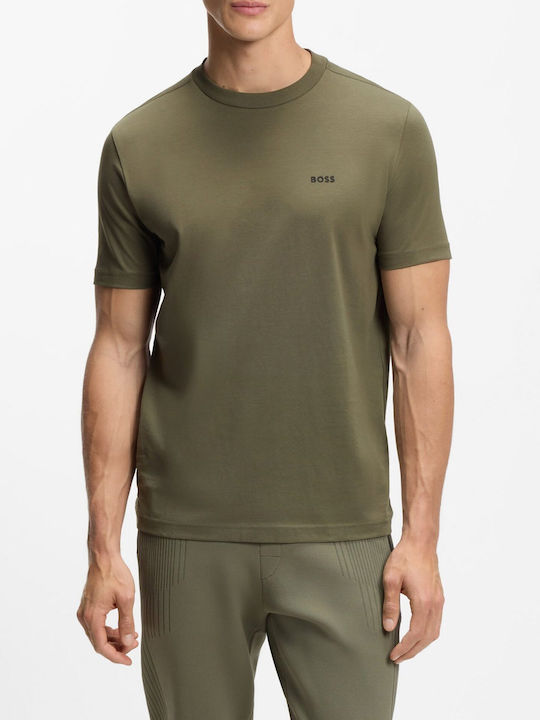 Boss Αθλητικό T-shirt Χακί