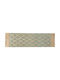 Beliani Χαλί Διάδρομος από Γιούτα Beige 80x300cm