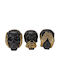 Decorativ Craniu See Hear Speak No Evil 8cm 15709