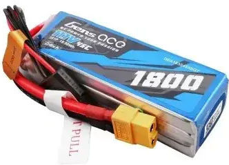 Gens Ace Baterie Li-Po 11.1V 1800mAh 45C 3S XT60 pentru Vehicul RC