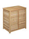 Atmosphera Wäschekorb Bamboo 60x40x58cm Weiß