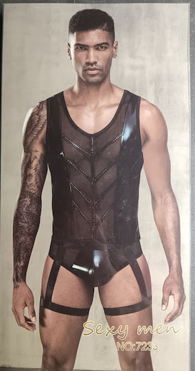 Intimonna Sexy Men's Black Shorts