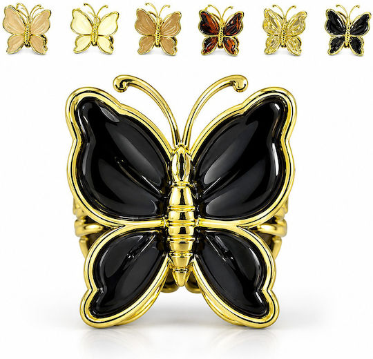 Haarspange Schmetterling Gold Details 8 Stücke 6 Farben 1 Farbe