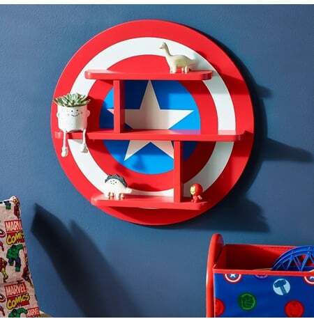 Kids Wall Mount Shelf 50x50x8cm