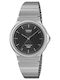 Casio Men's Battery Watch with Silver Metal Bracelet