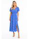 Summer Midi Dress Blue SC-ST23-3026-26DR-Blue