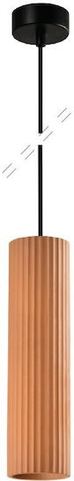 Inlight Hanging Ceiling Light Red with GU10 Socket 29.5x29.5cm
