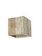 Inlight Modern Wall Lamp with G9 Bulb Base Grey 12x12cm