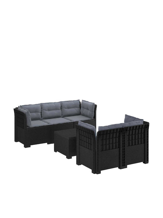 Outdoor Corner Sofa Made of Polypropylene with ...
